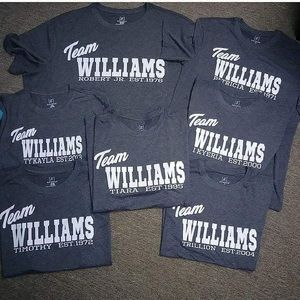 Family Reunion Shirt w/ Custom Vinyl Design